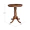 International Concepts Round 30 in Round Top Pedestal Table, 35.1 inHeight, Distressed Oak, 30 in W, 30 in L, 35.1 in H K42-30RT-6B - alternate 2